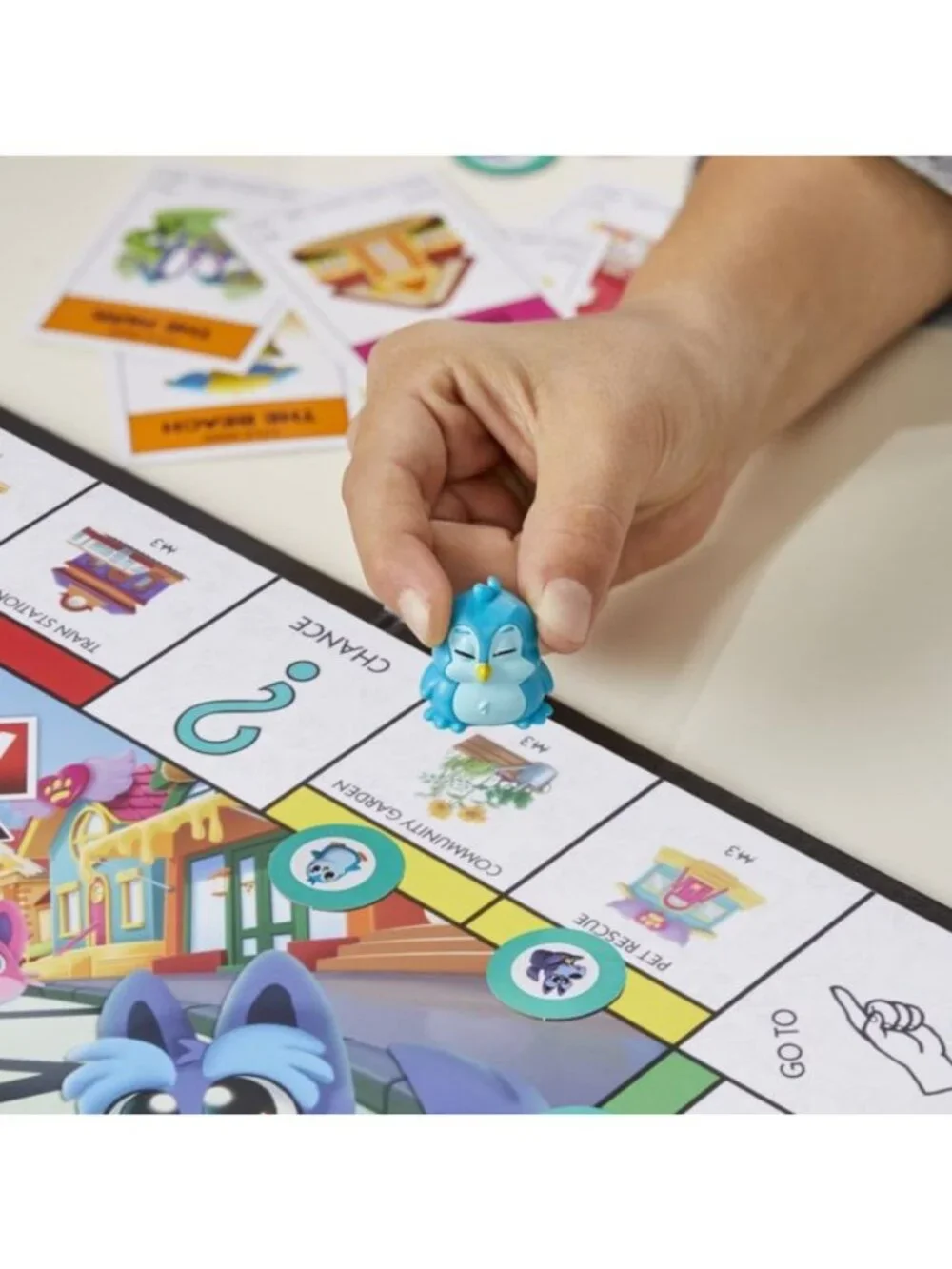 Monopoly Junior Board Game For Kids Ages 4+ With 2 Levels Of Play Educational Fo